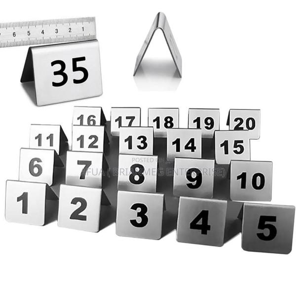 Table Numbers · Photo 2