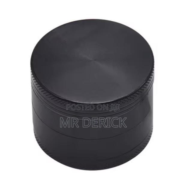Black Mini 40mm 4 Layers Dry Herb Grinder or Crusher Metal Zinc Alloy