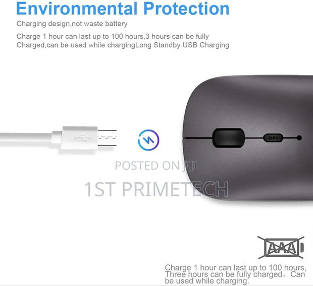 Rechargeable Wireless Bluetooth Mouse photo 4