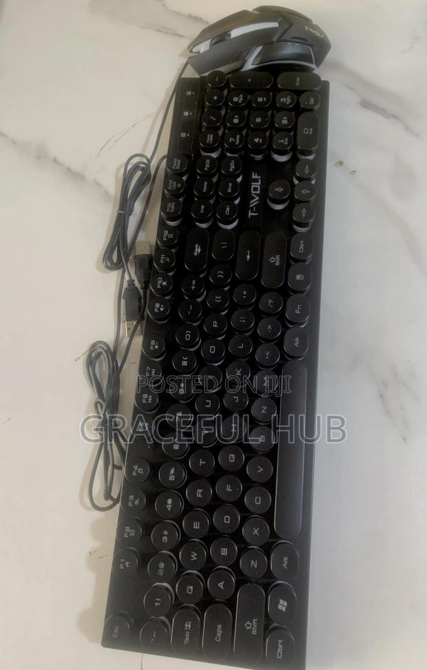 2in1 Twolf RGB Gaming Keyboard and Mouse · Photo 2