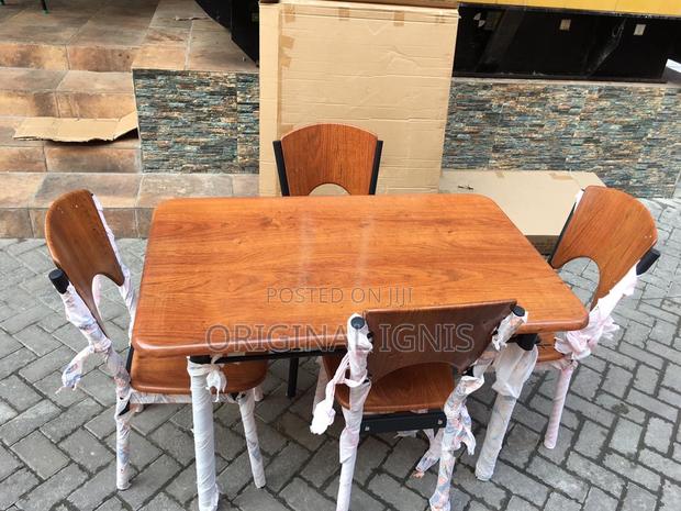Dinning Table With 4 Chairs(Wooden) · Photo 4