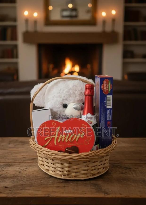 Sweet Teddy & Treats Gift Basket | Accra And Kumasi Delivery