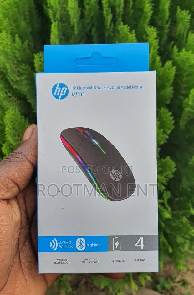 Quality Hp Mouse With RGB Light