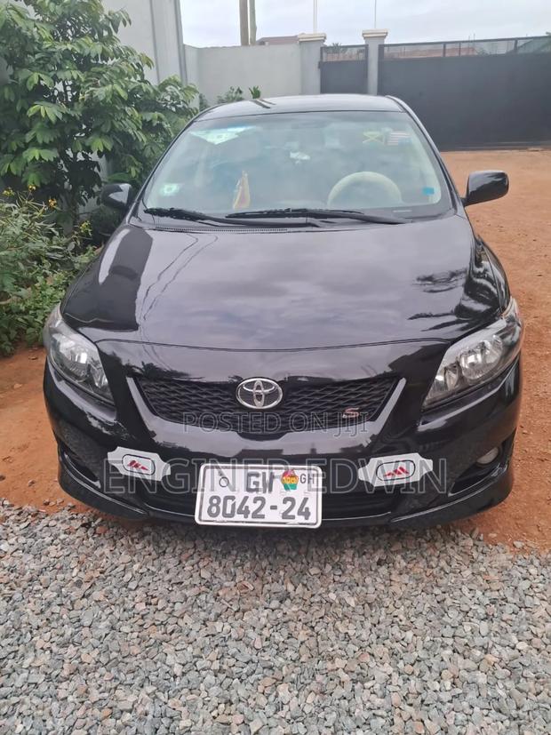 Toyota Corolla S 4dr Sedan (1.8L 4cyl 4A) 2010 Black photo 3