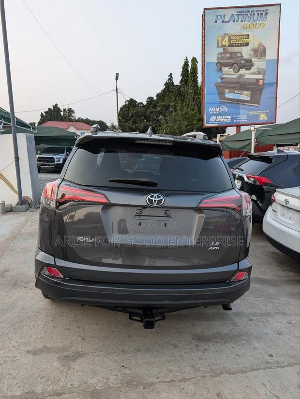 Toyota RAV4 LE AWD (2.5L 4cyl 6A) 2017 Gray photo 4