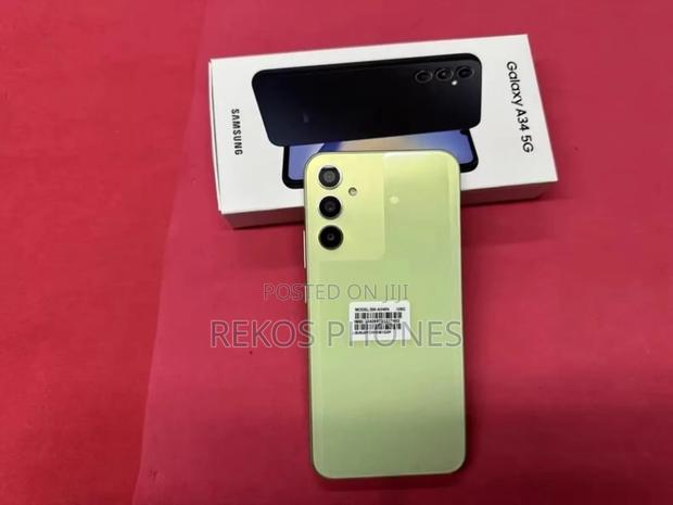 New Samsung Galaxy A34 5G 128 GB Green