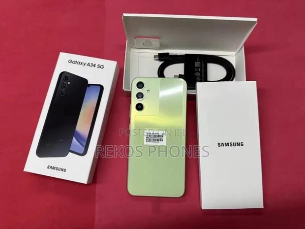 New Samsung Galaxy A34 5G 128 GB Green photo 3