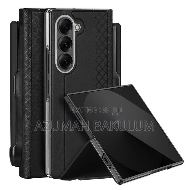 Samsung Galaxy Z Fold 7 Brill Leather Flip Case With S Pen