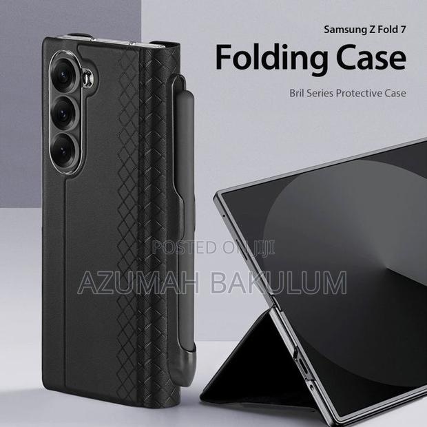 Samsung Galaxy Z Fold 7 Brill Leather Flip Case With S Pen photo 8