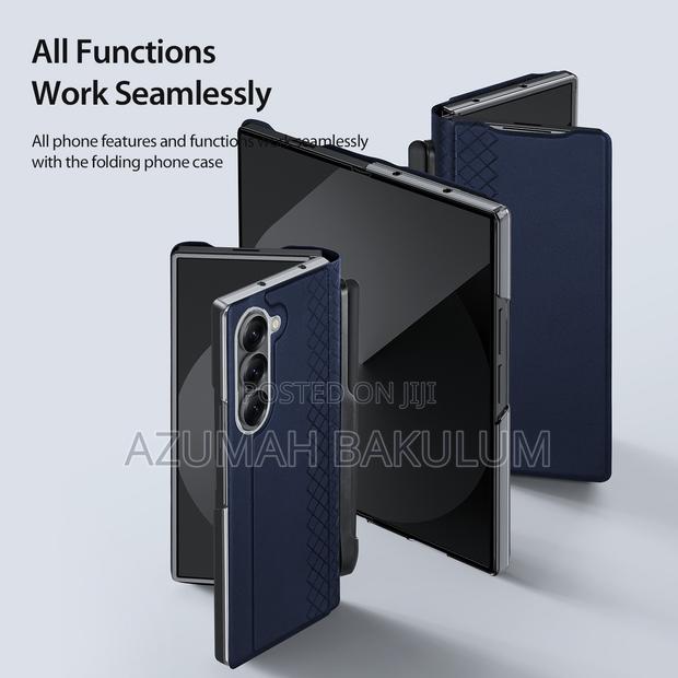 Samsung Galaxy Z Fold 7 Brill Leather Flip Case With S Pen photo 2