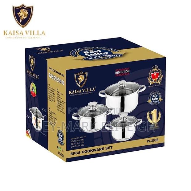 3 Set Stainless Steel Cookware · Photo 3