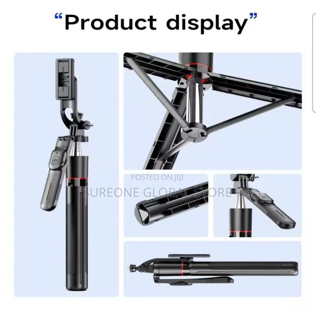 Selfie Stick Tripod Led Light 360 Rotation photo 2