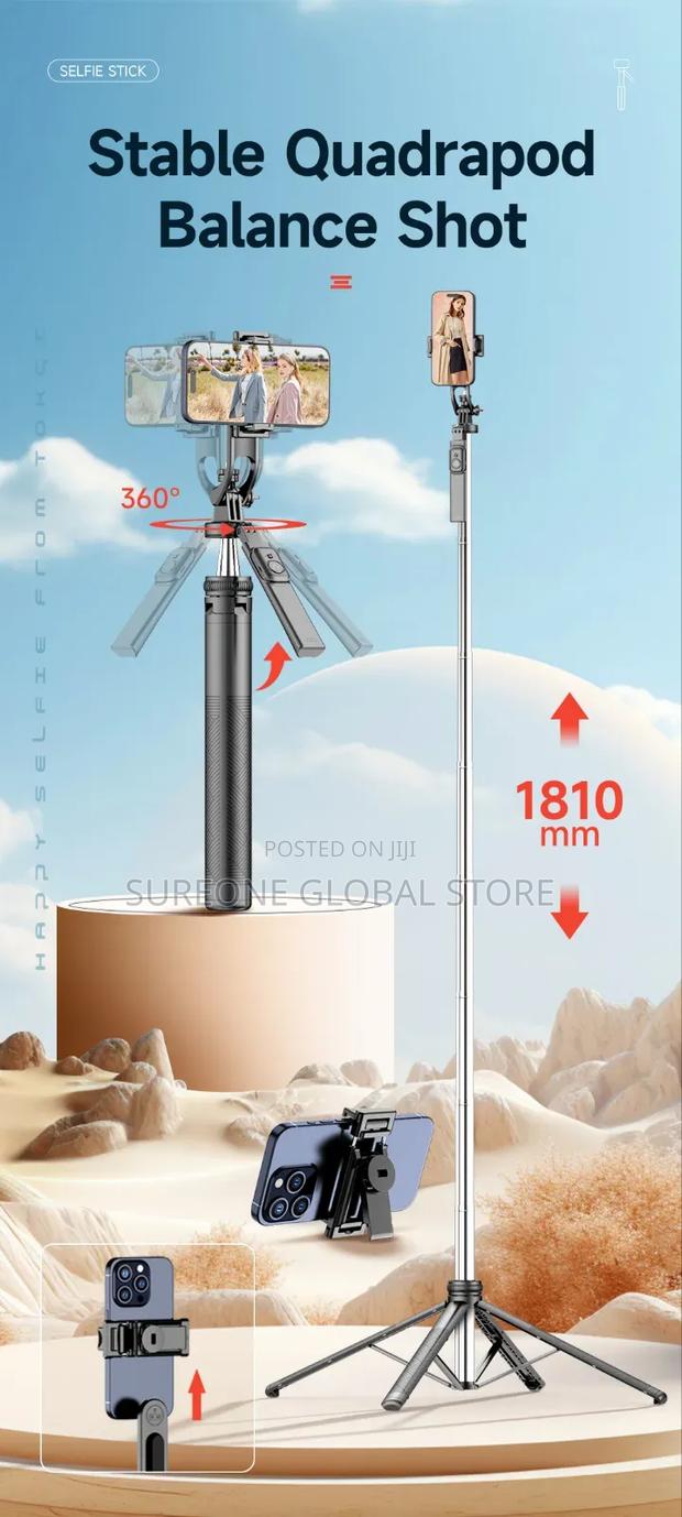 Selfieshow 72inch Extendable Tripod photo 2