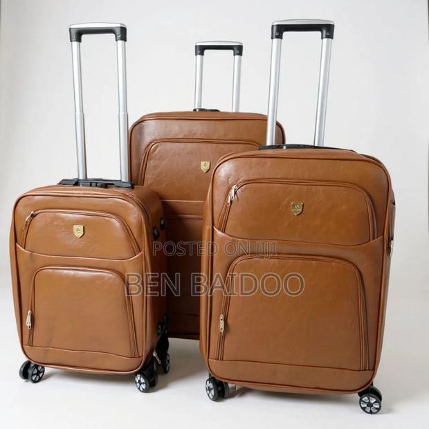 Leather Travel Bag 3-Set(Sleek Beautiful Designs) · Photo 3