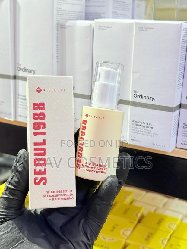 K-Secret Seoul 1988 Serum: Retinal Liposome 2% + Black Ginseng (30ml) · Photo 2