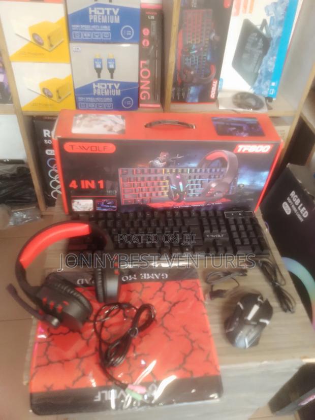 T-Wolf 4in1 Gaming Keyboard photo 3