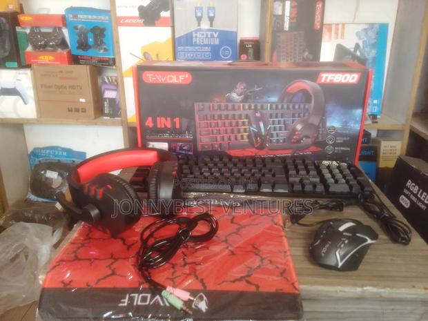4in1 Gaming Combo Keyboard, Mouse, Headset, Mouse Pad photo 3