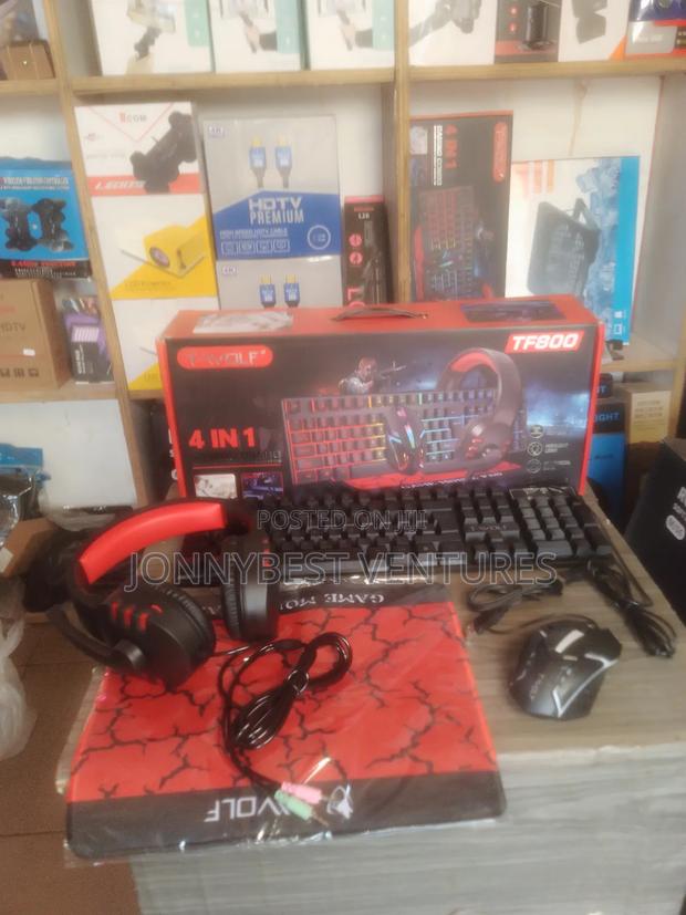 4in1 Gaming Combo Keyboard, Mouse, Headset, Mouse Pad photo 4