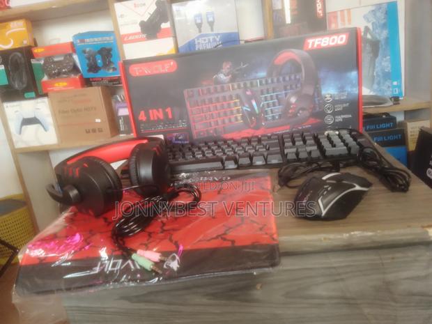 4in1 Gaming Combo Keyboard, Mouse, Headset, Mouse Pad photo 5