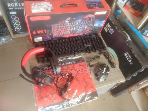 4in1 Gaming Combo Keyboard, Mouse, Headset, Mouse Pad photo 6