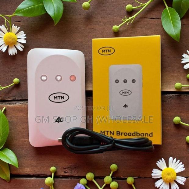Zte MTN 4g Universal Pocket Mifi-White (65554) · Photo 2