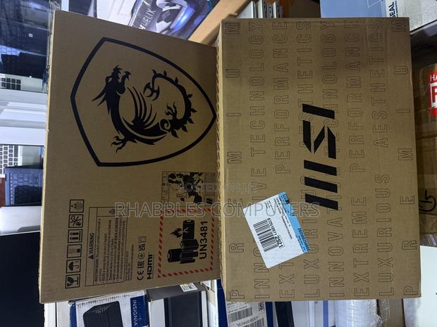 New Laptop MSI 8GB AMD Ryzen 5 SSD 512GB