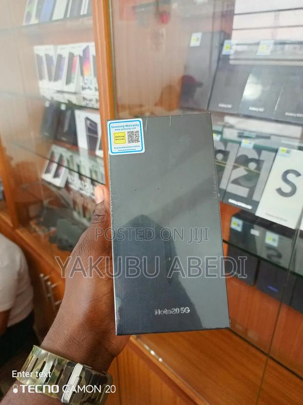 New Samsung Galaxy Note 20 5G 128 GB Black photo 2