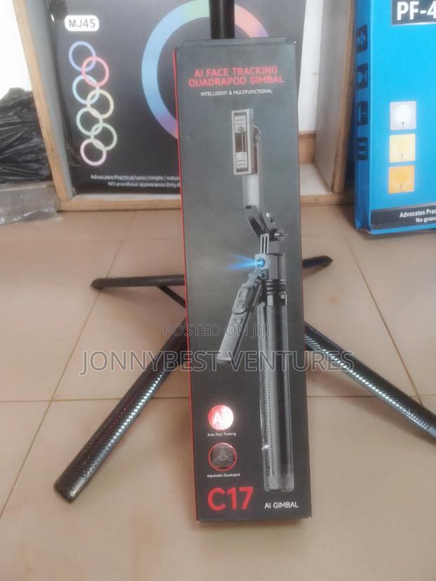 Professional C17 Selfie Stick Ai Face Tracker photo 3