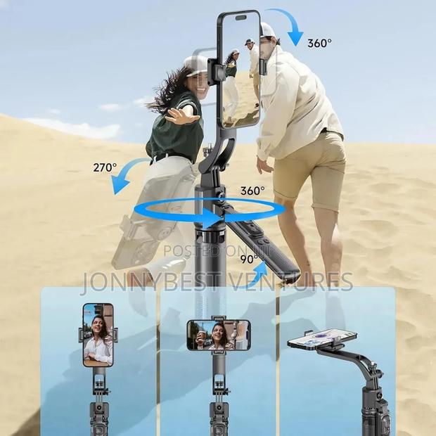Professional C17 Selfie Stick Ai Face Tracker photo 4