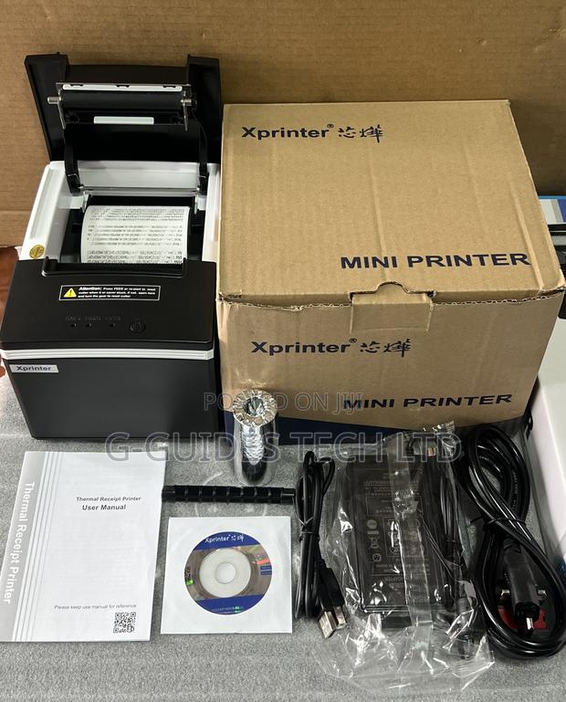 Xprinter Xp-E200l Thermal Receipt Printer 80mm photo 2
