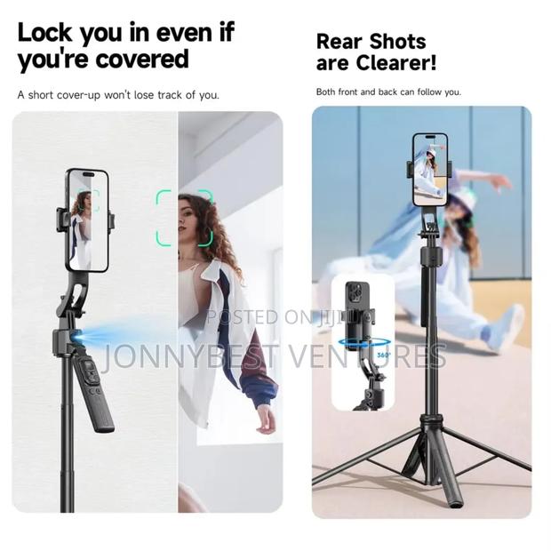 Professional C17 Selfie Stick Ai Face Tracker photo 2
