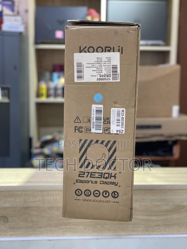 Koorui 27” WQHD 240hz Gaming Monitor Hdr400 Adjustable photo 4