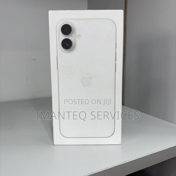 New Apple iPhone 16 Plus 128 GB White