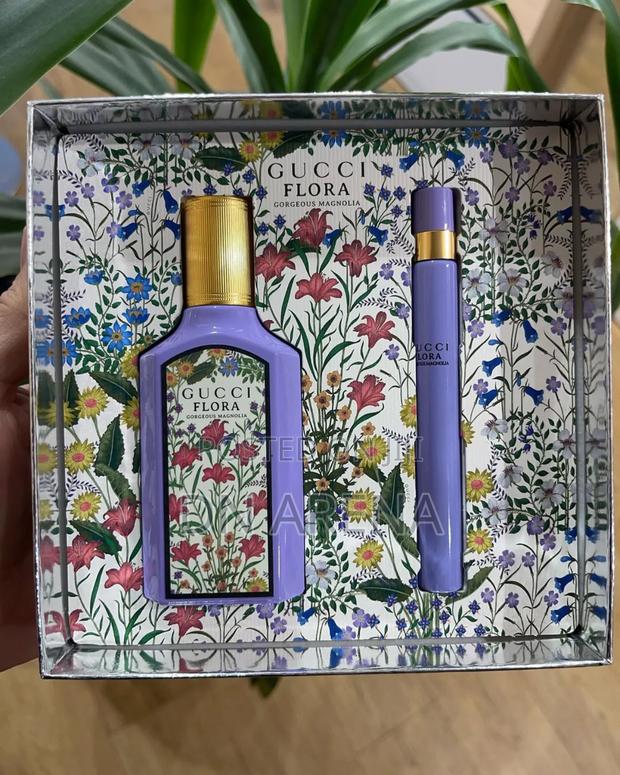 Gucci Flora Gorgeous Magnolia Eau De Parfum Gift Set. photo 4