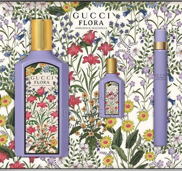 Gucci Flora Gorgeous Magnolia Eau De Parfum Gift Set. photo 5