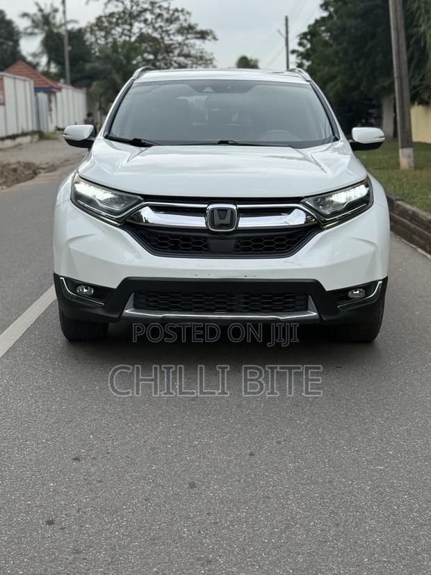 Honda CR-V Touring 4dr SUV AWD (1.5L 4cyl CVT) 2017 White photo 2