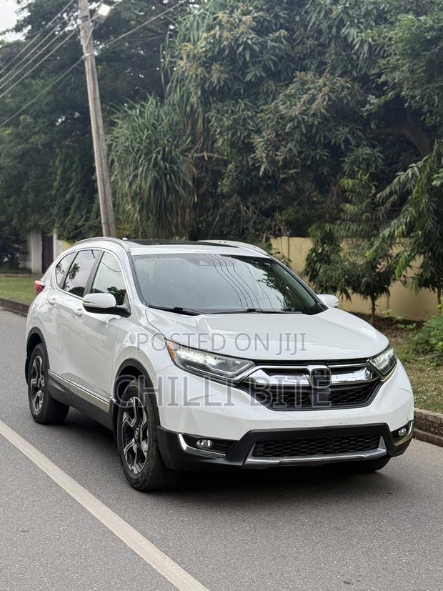 Honda CR-V Touring 4dr SUV AWD (1.5L 4cyl CVT) 2017 White photo 14