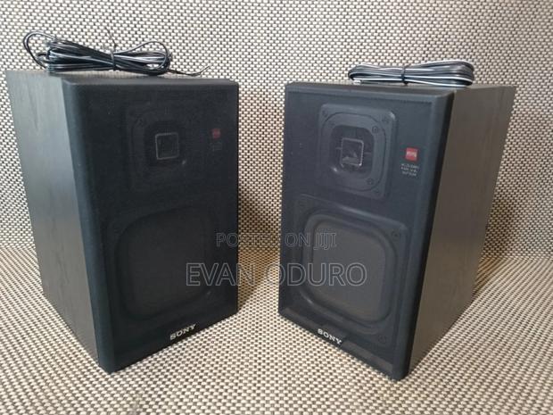Sony Bookshelf Speakers Good Sound Quality Front or Real Speak Avr photo 5