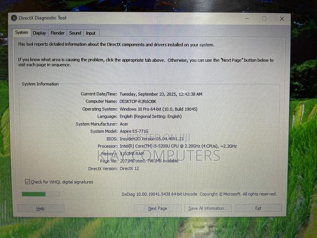 Laptop Acer Aspire E5-771g 8GB Intel Core I5 SSD 256GB photo 6