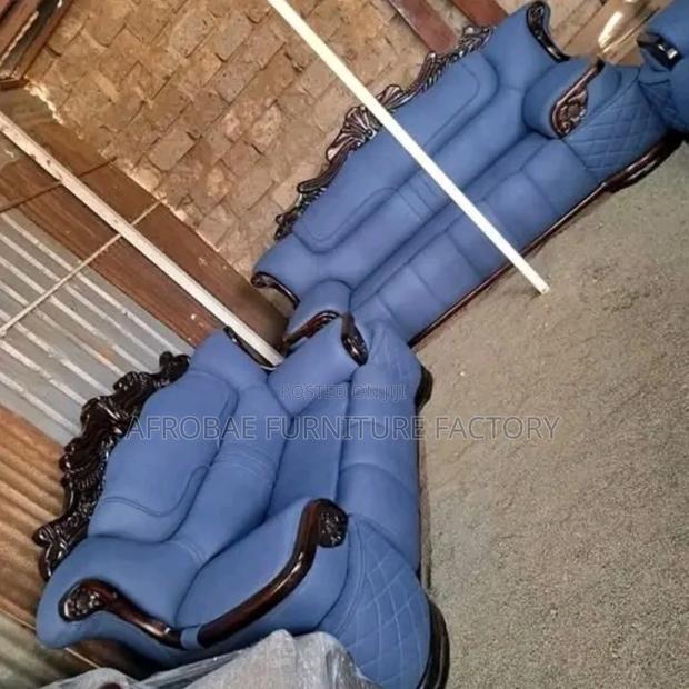 Royal Rare Sofa Blue Design Full Set · Photo 2