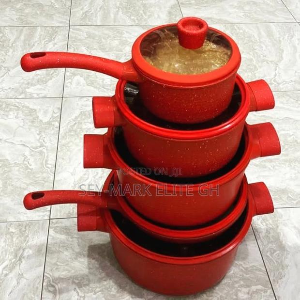 10pcs /5 Sets Granite Cookware · Photo 2