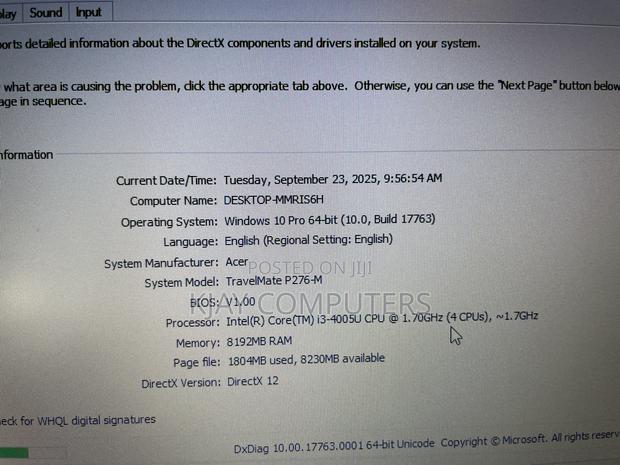 Laptop Acer TravelMate P273 M 8GB Intel Core I3 HDD 1T photo 4