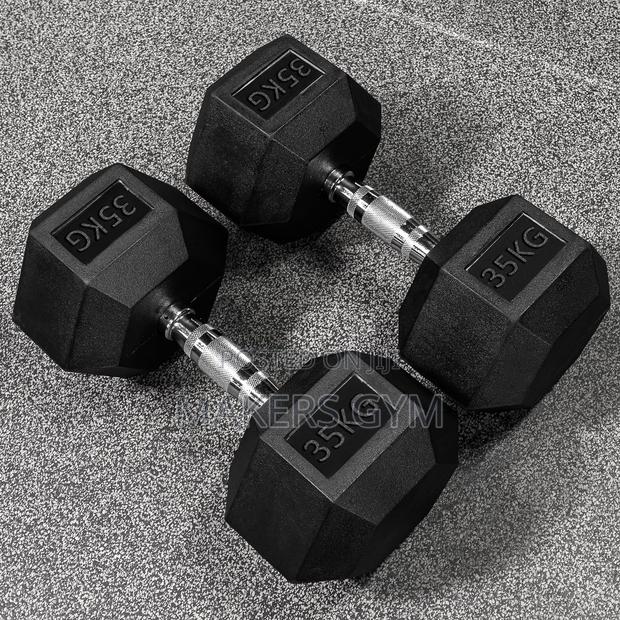 35kg Dumbbells Pair