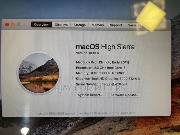 Laptop Apple MacBook Pro 2011 8GB Intel Core I5 SSD 128GB photo 3