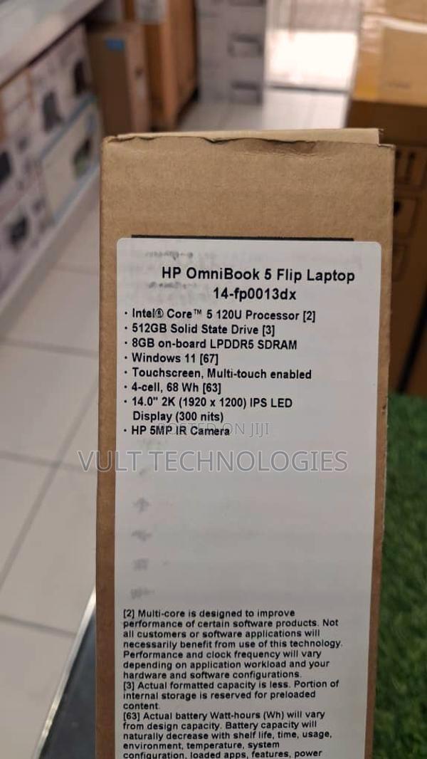 New Laptop HP OmniBook 5 Flip 8GB Intel Core I5 SSD 512GB photo 2