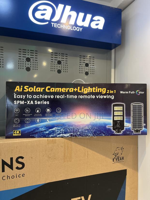 Solar Street Light With 4g Sim Solar Camera Dual Lens Ai 450w photo 2