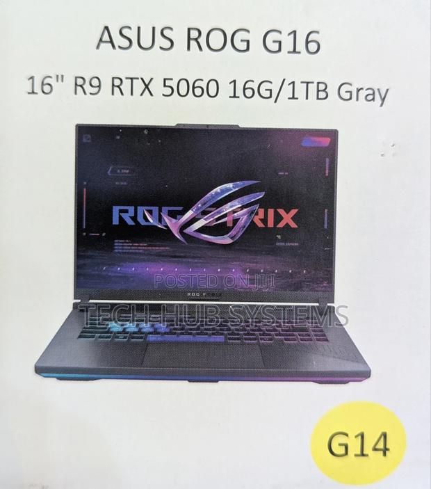 New Laptop Asus ROG Strix G16 G614 16GB AMD Ryzen 9 SSD 1T photo 3