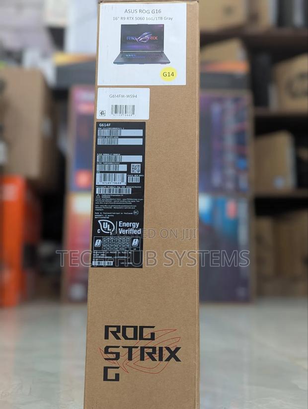 New Laptop Asus ROG Strix G16 G614 16GB AMD Ryzen 9 SSD 1T photo 5