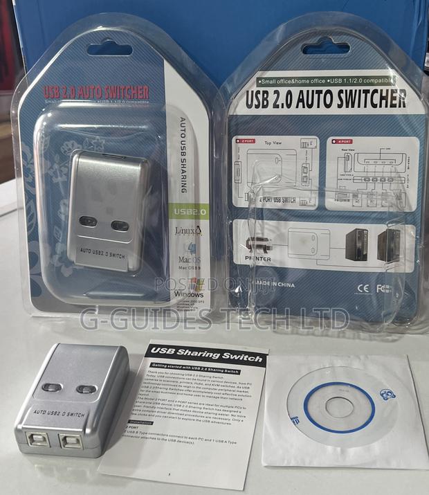 2-Port Usb Printer Switch, 2-Port Usb Auto Sharing Switch photo 3