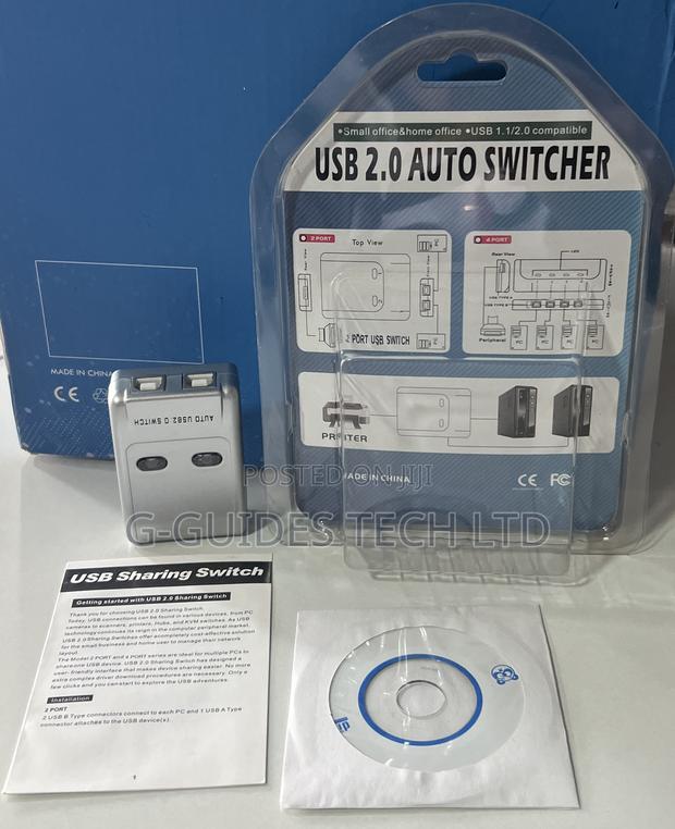 2-Port Usb Printer Switch, 2-Port Usb Auto Sharing Switch photo 5
